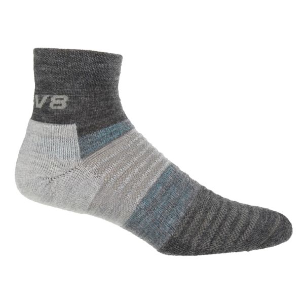 Шкарпетки для бігу зимові Inov-8 Merino Mid (сірий)