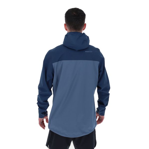 Куртка для бігу мембранна Inov-8 VentureLite Jacket FZ чоловіча (синій)