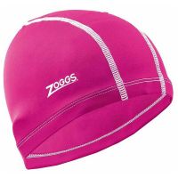 Шапочка для плавания Zoggs Nylon-Spandex Cap (розовый)
