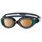 Очки для плавания Zoggs Predator Flex Polarized Ultra (черно-зеленый)
