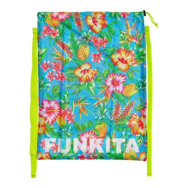 Сумка сітка Funkita Blue Hawaii 65x49 cм (блакитний)