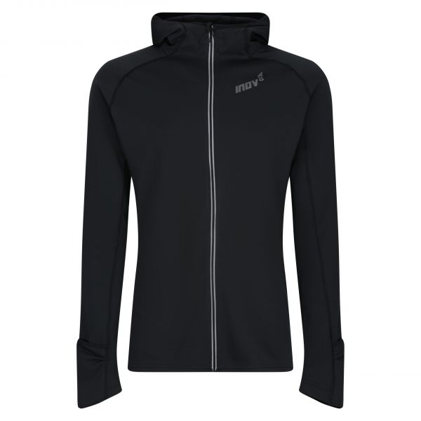 Термокофта для бігу Inov-8 Technical Mid Hoodie FZ чоловіча (чорний)