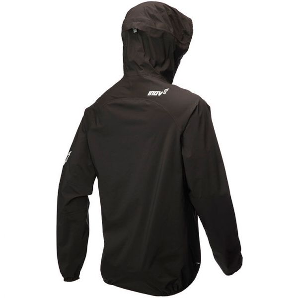 Куртка для бігу мембранна Inov-8 AT-C Stormshell FZ M чоловіча (чорний)
