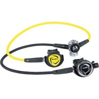Комплект для дайвінгу регулятор SEAC DX200 ICE DIN + октопус X100 + сумка
