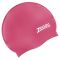 Шапочка для плавання Zoggs Silicone Cap V2 (рожевий)