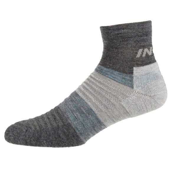 Шкарпетки для бігу зимові Inov-8 Merino Mid (сірий)
