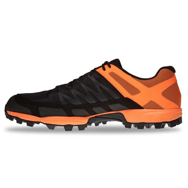 Кроссовки для экстрим бега мужские Inov-8 Mudclaw 300 (чёрно-оранжевый)