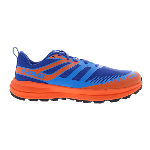 Кроссовки для трейла мужские Inov-8 TrailFly Zero W (сине-оранжевый)