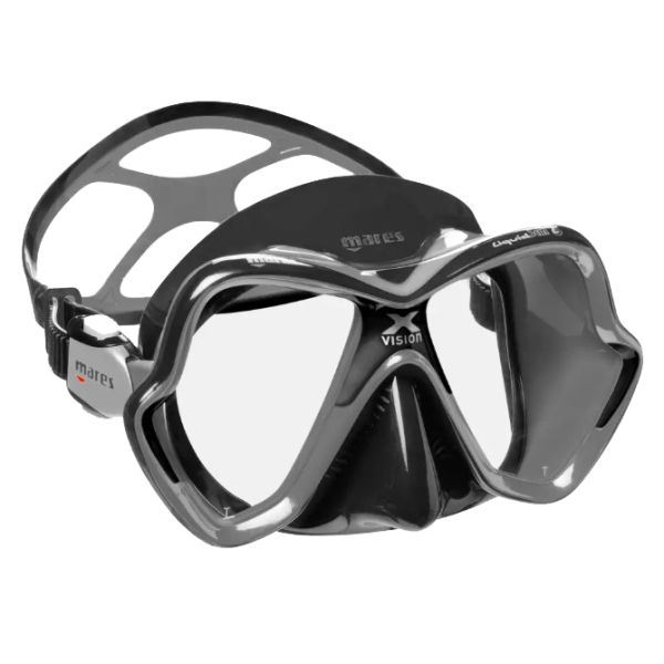 Маска для дайвінгу Mares X-Vision Ultra (чорно-сірий)