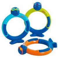 Кільця тренувальні для плавання Zoggs Dive Rings (3 шт.)