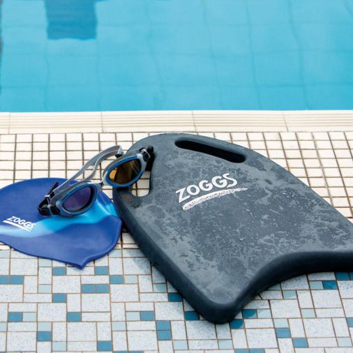 Доска для плавания Zoggs EVA Kickboard M (черный)