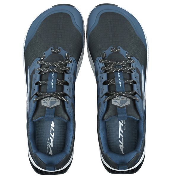 Кроссовки для бега мужские Altra Lone Peak 8.0 (черно-синий)
