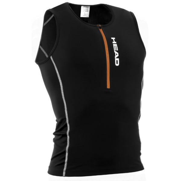 Майка для триатлону Head Tri Top (чорний)