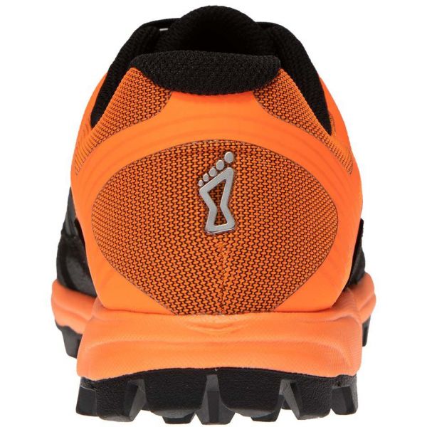 Кроссовки для экстрим бега мужские Inov-8 Mudclaw 300 (чёрно-оранжевый)
