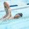 Очки для плавания Aqua Sphere Fastlane (желто-белый, золотистые линзы)