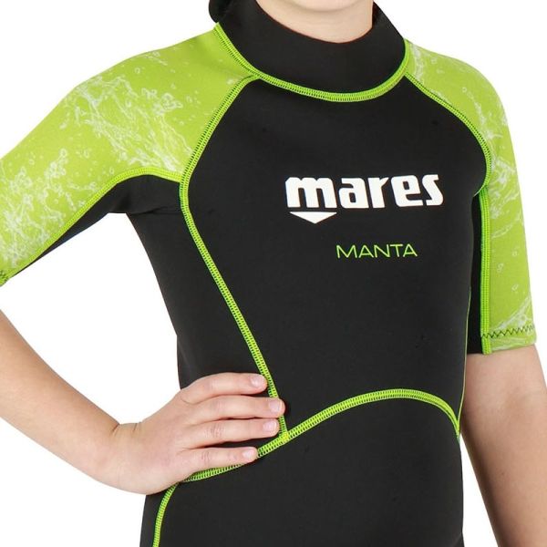 Гідрокостюм для снорклінгу Mares Manta Jr Shorty 2,2 mm V2
