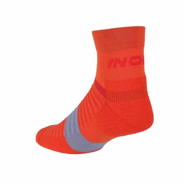 Носки для бега Inov-8 Active Mid унисекс (красно-голубой)