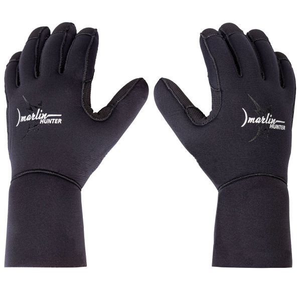 Перчатки для подводной охоты Marlin HUNTER 7 мм (черный)