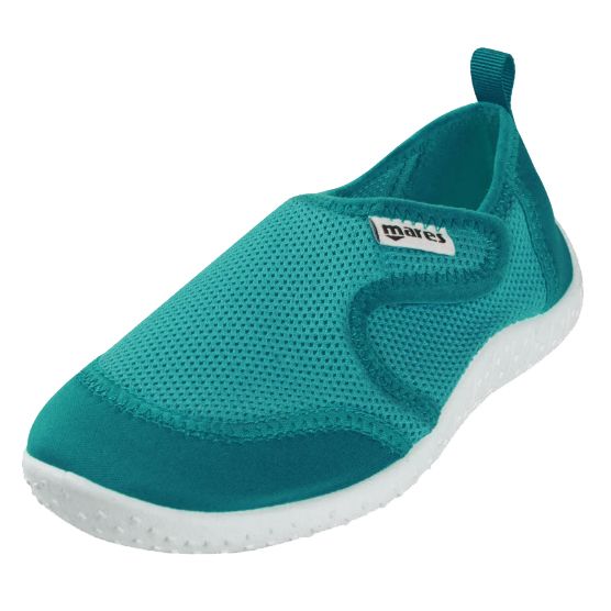 Тапочки коралловые Mares Aquashoes Seaside Junior детские (голубой)