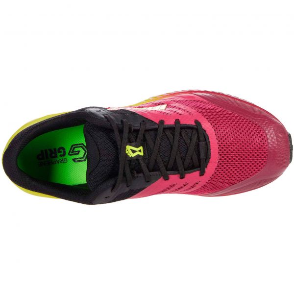 Кроссовки для бега женские Inov-8 Trailroc G 280 (розово-желтый)