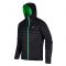 Куртка для бега зимняя Inov-8 Termoshell Pro FZ мужская (черно-зеленый)