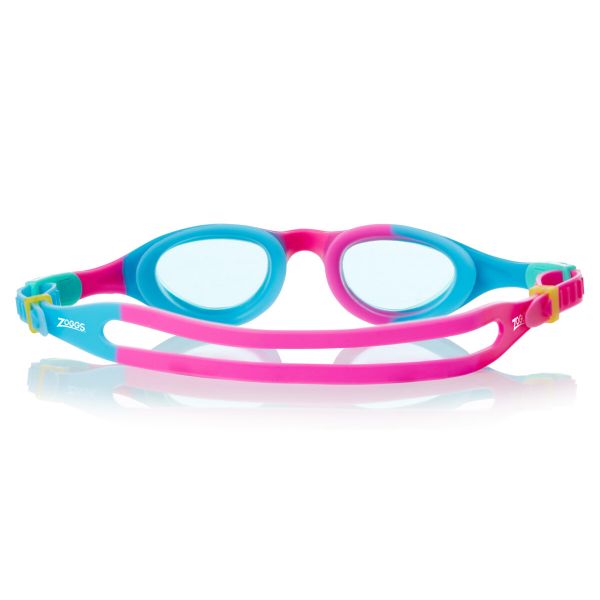 Очки для плавания детские Zoggs Super Seal Junior 6-14 лет (розово-голубой)