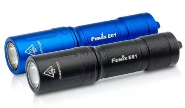 Фонарь Fenix E01 V2.0 (черный)