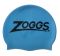 Шапочка для плавання Zoggs Silicone Cap з прапором України (синій)