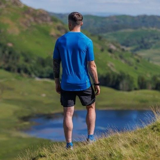 Шорты для бега INOV-8 TrailFly Ultra 7 2in1 мужские (черный)