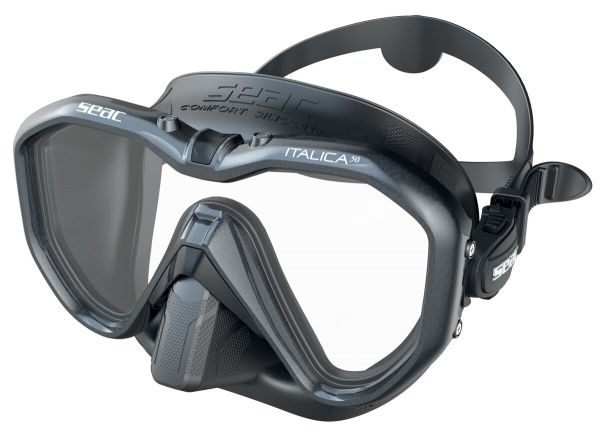 Маска для дайвинга Seac Italica 50 S/BL (чёрный)