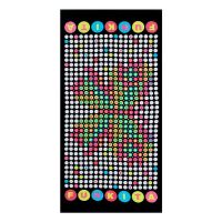 Рушник з бавовни Funkita Snow Flyer 80x160 cм (чорний)