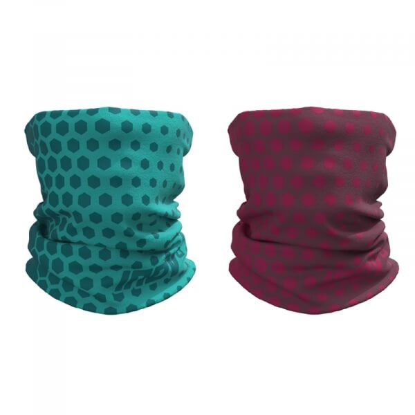 Баф для бігу Inov-8 Snood унісекс 2 шт. (фіолетово-бірюзовий)