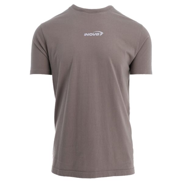 Футболка для бега INOV-8 T-Shirt Conto женская (серый)