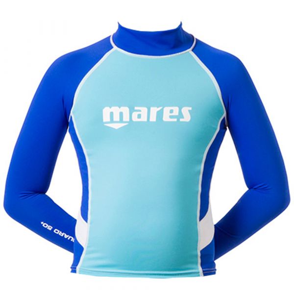 Реглан сонцезахисний Mares Rash Guard Junior дитячий (синьо-блакитний)