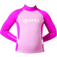 Реглан сонцезахисний Mares Rash Guard  Junior дитячий (рожевий)