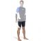 Шорти сонцезахисні Mares Rash Guard Shorts чоловічі (чорно-білий)