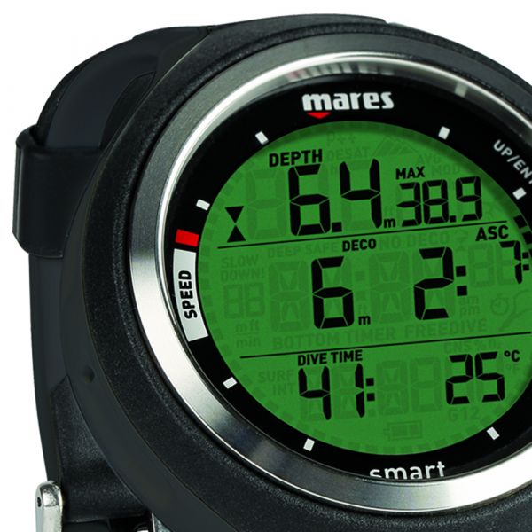 Декомпресиметр для дайвінгу Mares Smart (чорний)