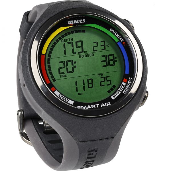 Декомпрессиметр для дайвинга Mares Smart Air (чёрный)