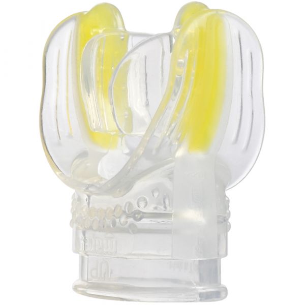 Загубник Mares Liquidskin Mouthpiece (прозрачно-жёлтый)