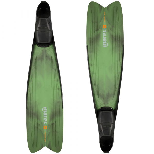 Ласты для подводной охоты Mares Instinct Pro Polytec (зелёный камуфляж)