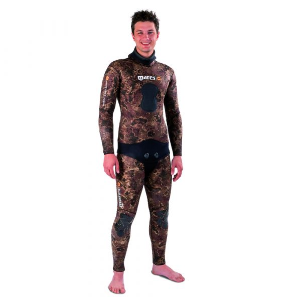 Гидрокостюм для подводной охоты Mares Instinct Camo Brown 3,5 mm