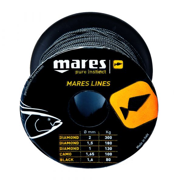 Линь Mares Black Lines 1.6 mm