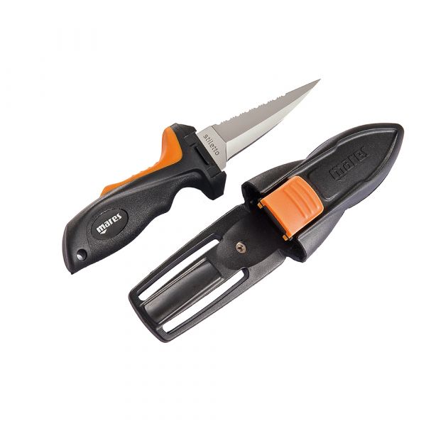 Нож для подводной охоты Mares Stiletto