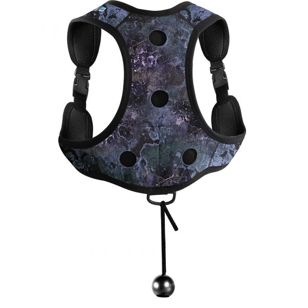 Грузовой жилет для подводной охоты Mares Camo Black