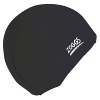 Шапочка для плавания Zoggs Deluxe Stretch Cap (чёрный)