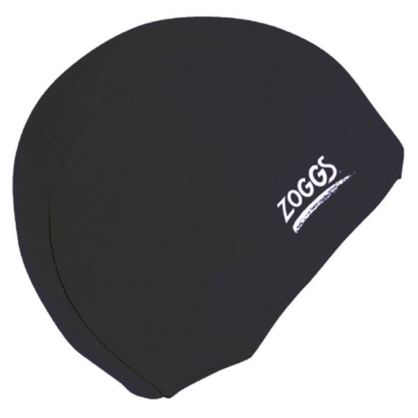 Шапочка для плавания Zoggs Deluxe Stretch Cap (чёрный)