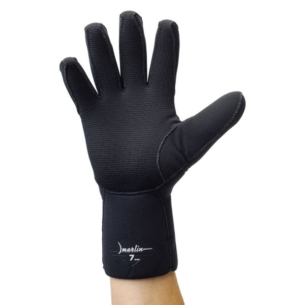Перчатки для подводной охоты Marlin HUNTER 7 мм (черный)