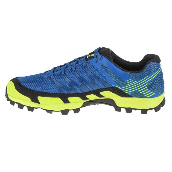 Кроссовки для бега мужские Inov-8 Mudclaw 300 (сине-желтый)