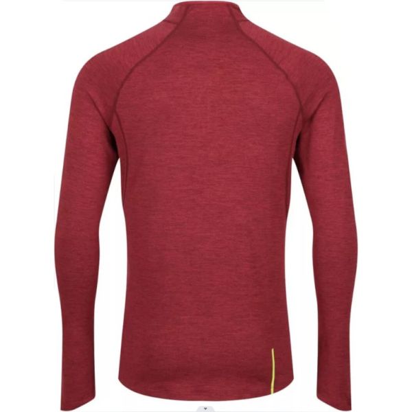 Термокофта для бігу INOV-8 Mid LSZ M (бордовий)