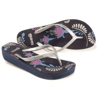 Тапочки для басейну и пляжа MARES Slipper Flora (синьо-сірий)